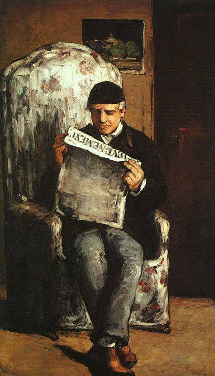 Paul Cezanne The Artist's Father Germany oil painting art